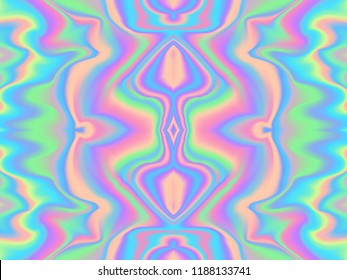 Saturate holographic seamless texture background. Vector illustration