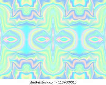 Saturate holographic seamless texture background. Vector illustration