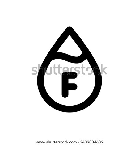 Saturated fat line black icon. Nutrition facts. 