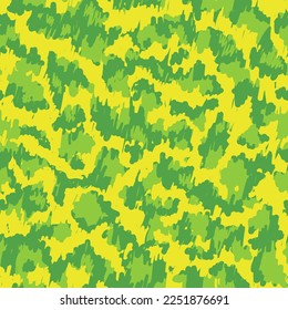Imagen Gráfica Creativa Saturada. Patrón de la tela de camuflaje GoldBlue Seamless. Nubes Vectoras Urbanas Ligeras Y Sin Margen. Arte Gráfico Círculo Blanco Sin Margen.
