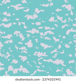 Saturated Repeated Retro Vector Pattern. White Seamless Summer Graphic Background. Yellow  Seamless Pattern. Bright Seamless Vintage Vector Art. Camouflage Grunge