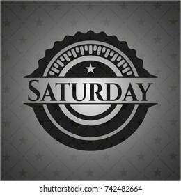 Saturday black emblem