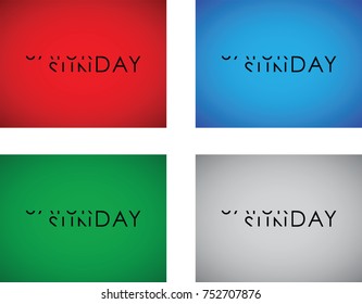 saturday to sunday turning text