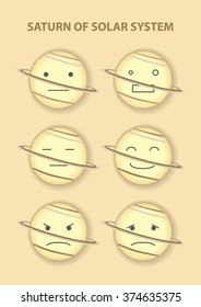 Saturn  emoticon icon 