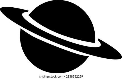 saturn. saturn icon. sign design on white background..eps
