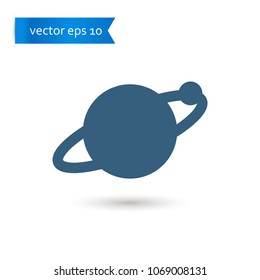 saturn. saturn icon. sign design. Vector EPS 10.