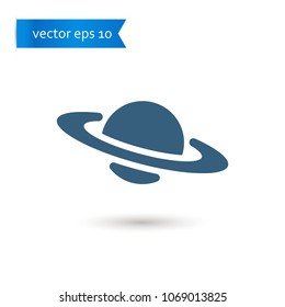 saturn. saturn icon. sign design. Vector EPS 10.