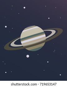 Saturn Illustration