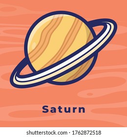 Saturn Illustrations . This is a Saturn Illustrations . all of this object or assets is separated and ready to editable.