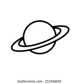 Saturn Logo Vector