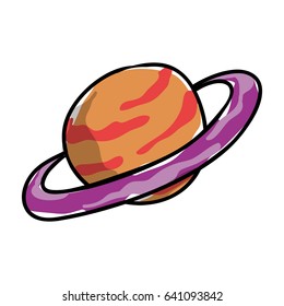 saturn planet cartoon