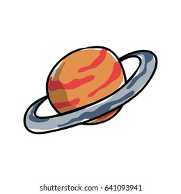 saturn planet cartoon
