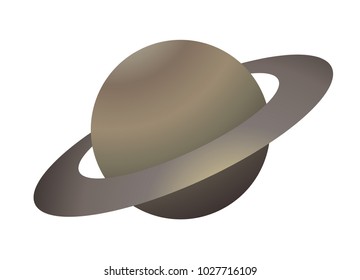 saturn planet draw