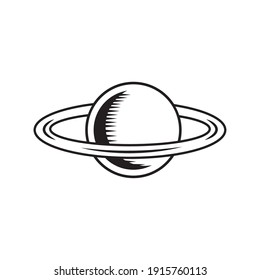 Sättigungspersonal-Weltraumsymbol Vektorgrafik-Design