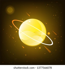 Saturn, planet in solar system