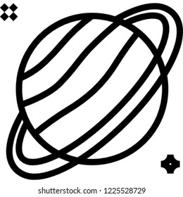 Saturn planet universe