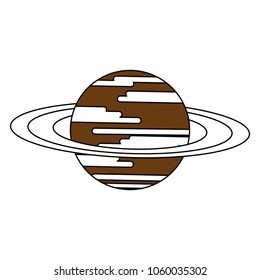 Saturn space planet