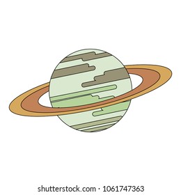 Saturn space planet