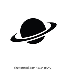 saturn symbol vector