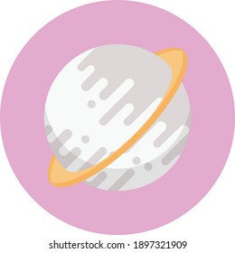 icono de color plano del vector de saturación