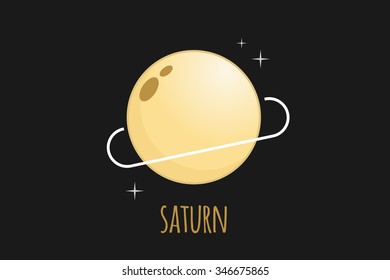 Saturn vector illustration