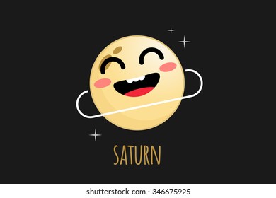 Saturn vector illustration