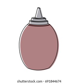 sauce bottle eating spice fast food