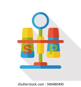 sauce bottle flat icon
