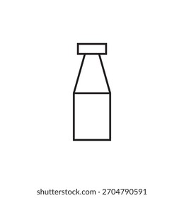 Sauce Flasche Symbol Illustration Element Design