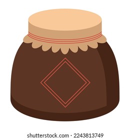 sauce bottle icon isolated design