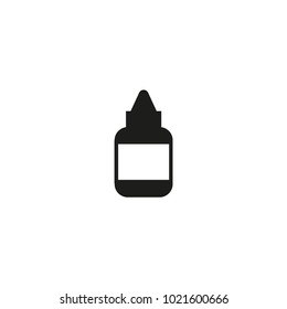 sauce bottle icon. sign design