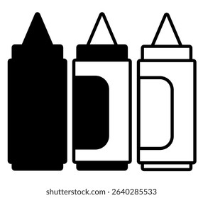 sauce bottle icon, vector illustration, symbol, design logo template pictogram, for ui or ux isolated on white for mobile app, editable