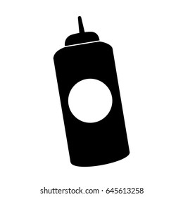 sauce bottle isolated icon
