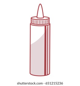 sauce bottle isolated icon