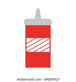 sauce bottle isolated icon