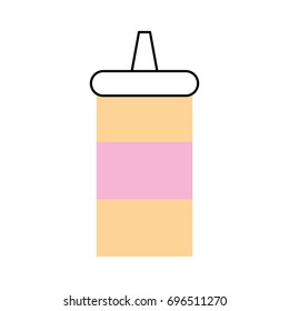 sauce bottle isolated icon