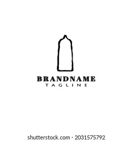 sauce bottle logo design icon modern vector illustration