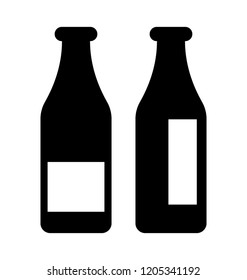 
Sauce bottles with preserving packing 
