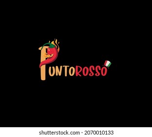sauce brand logo design in vector format With Spices condiments hot chili pepper, Italy flag, Spice pepper icon, text lettering