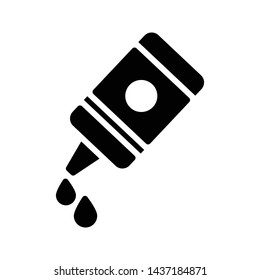 sauce glyph flat vector icon