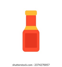 sauce hot element flat style