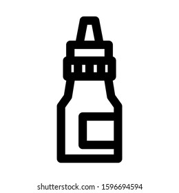 sauce icon isolated sign symbol vector illustration - high quality black style vector icons
