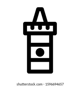 sauce icon isolated sign symbol vector illustration - high quality black style vector icons
