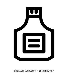 sauce icon isolated sign symbol vector illustration - high quality black style vector icons
