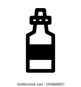 sauce icon isolated sign symbol vector illustration - high quality black style vector icons
