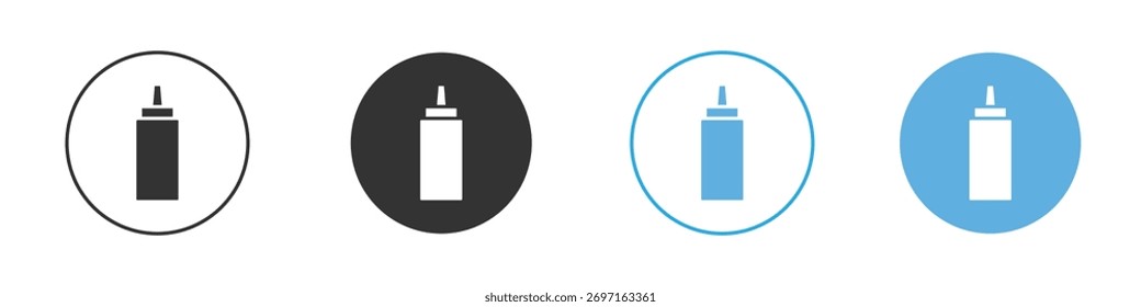 Sauce icon Logo Template Design set