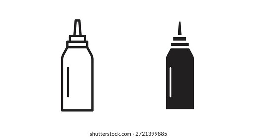 Sauce icon for template. Icon vector graphic set