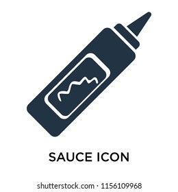 Sauce icon vector isolated on white background, Sauce transparent sign