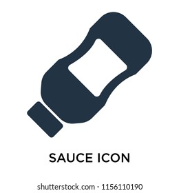 Sauce icon vector isolated on white background, Sauce transparent sign