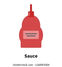 Sauce icon vector isolated on white background, Sauce transparent sign